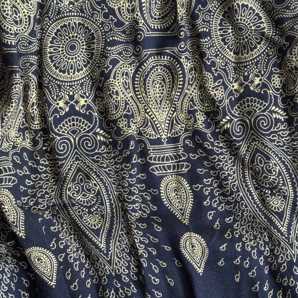 Culture Club Deep Blue Harem Pants Size Medium - Picture 2 of 3